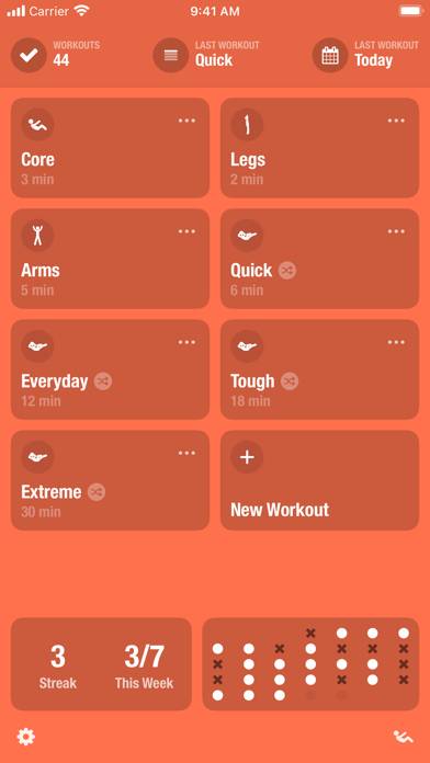 Streaks Workout App-Screenshot #2