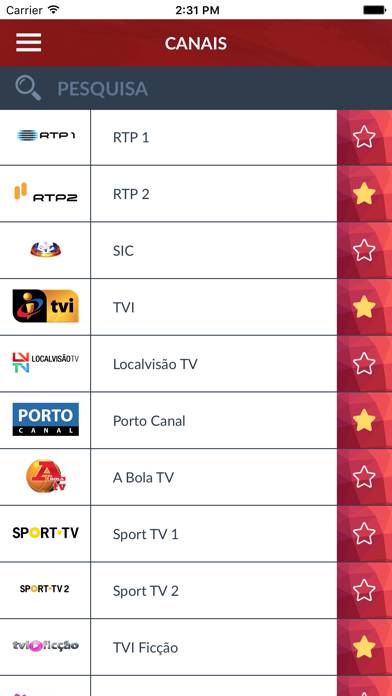 Programação TV Portugal (PT)