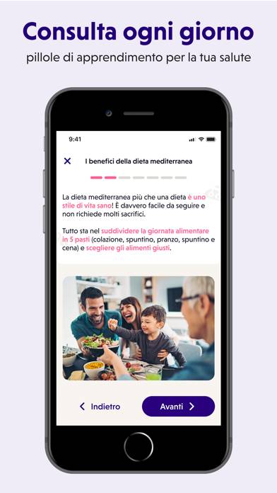 Paginemediche Schermata dell'app