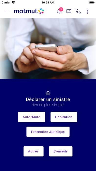 Ma Matmut Capture d'écran de l'application