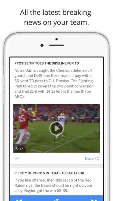 GameDay College Football Radio App screenshot #4