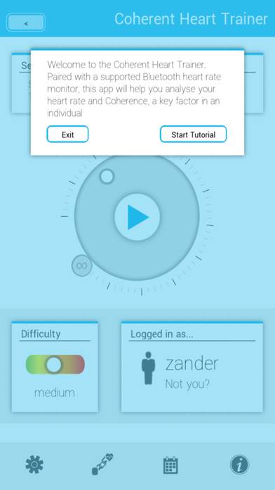 Coherence Heart Trainer Captura de pantalla de la aplicación #1