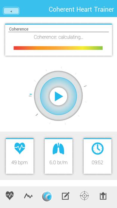 Coherence Heart Trainer Captura de pantalla de la aplicación #5