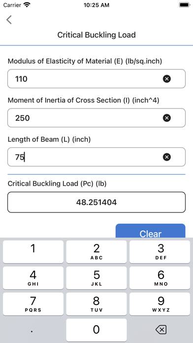 Beam Calculator App screenshot #4