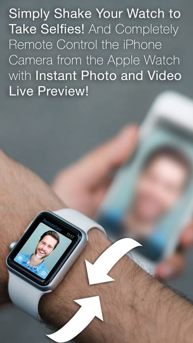 RemoteCam: Live Preview & Full Camera Photo Video Remote Control From Your Watch