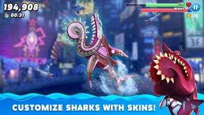 Hungry Shark World Schermata dell'app #2