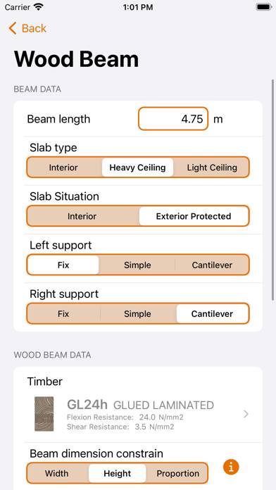 Beam Calculator App screenshot #5