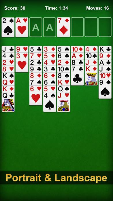 FreeCell Solitaire ∙ Card Game App screenshot #2