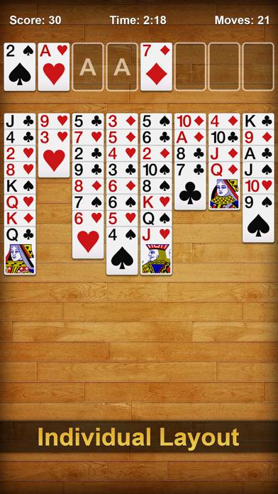 FreeCell Solitaire ∙ Card Game App screenshot #3