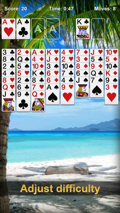 FreeCell Solitaire ∙ Card Game App screenshot #4
