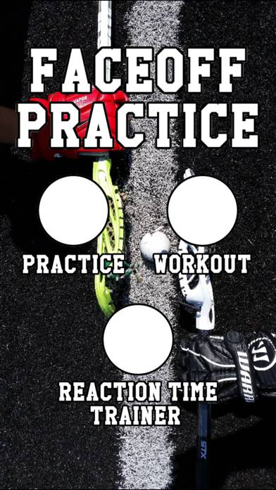 Lacrosse Faceoff Practice: Drills and Workouts to Improve Face Off Reaction Time App screenshot #1