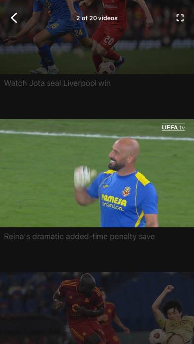 UEFA Europa League Official Capture d'écran de l'application #2