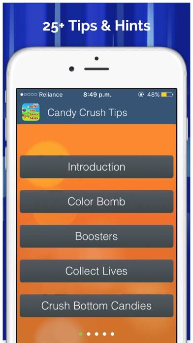 Guide for Candy Crush Tips and Hints Capture d'écran de l'application #2