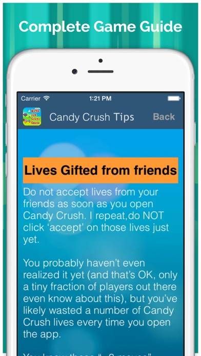 Guide for Candy Crush Tips and Hints Capture d'écran de l'application #4