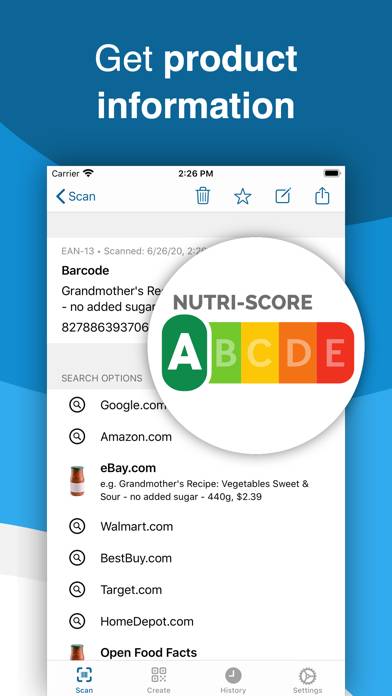QR Code & Barcode Scanner ・ App-Screenshot #2