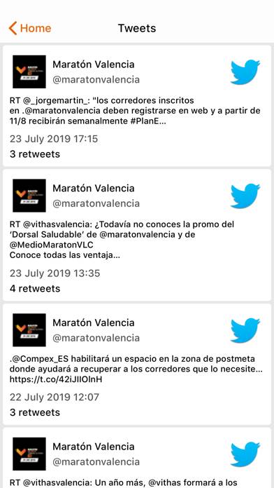 Maratón Valencia App screenshot #4