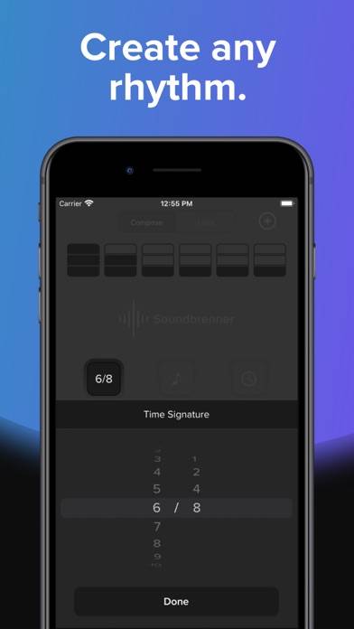 The Metronome by Soundbrenner Captura de pantalla de la aplicación #3