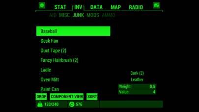 Fallout Pip-Boy Captura de pantalla de la aplicación #2