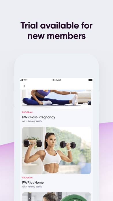 Sweat: Fitness App For Women Captura de pantalla de la aplicación #3