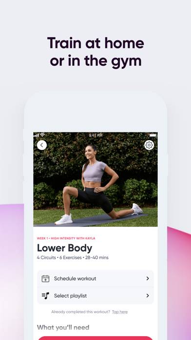 Sweat: Fitness App For Women Captura de pantalla de la aplicación #4