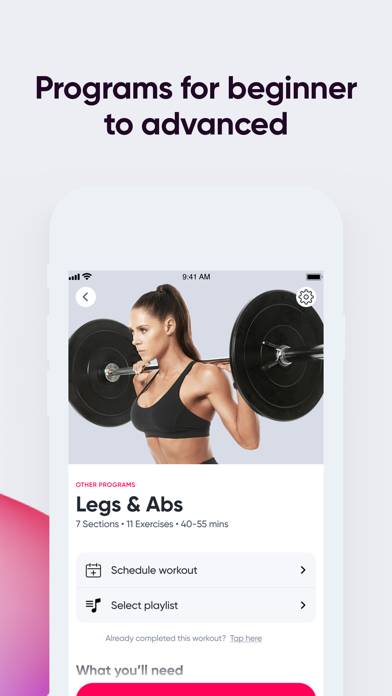 Sweat: Fitness App For Women Captura de pantalla de la aplicación #5