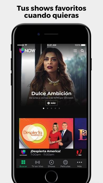 Univision Now App screenshot #1