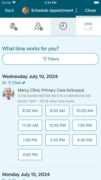 MyMercy App screenshot