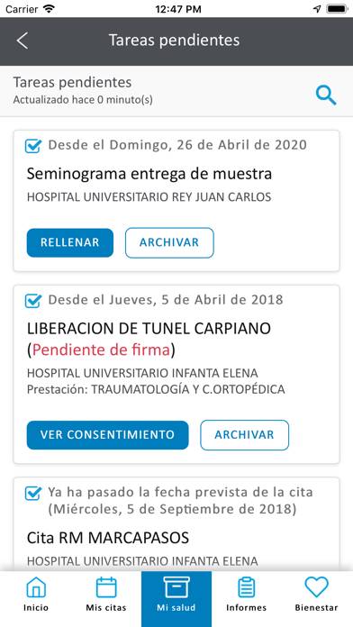 H.U Rey Juan Carlos Captura de pantalla de la aplicación #5