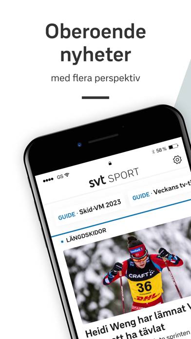 SVT Sport App preview #1