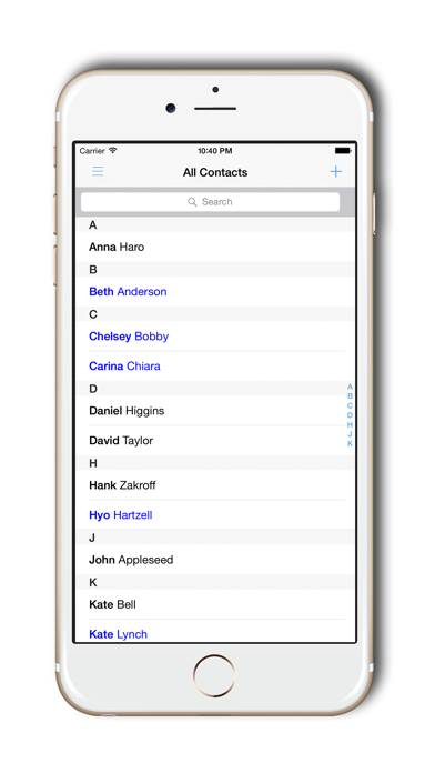 Private Contacts Pro Version Uygulama ekran görüntüsü #2