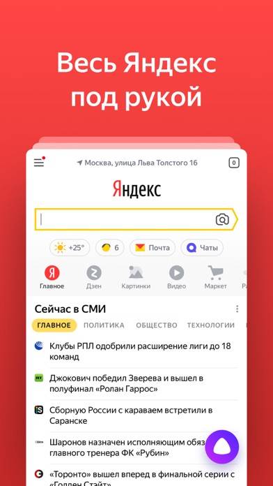 Yandex with Alice App screenshot #1