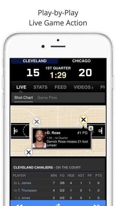 GameDay Pro Basketball Radio App screenshot #2