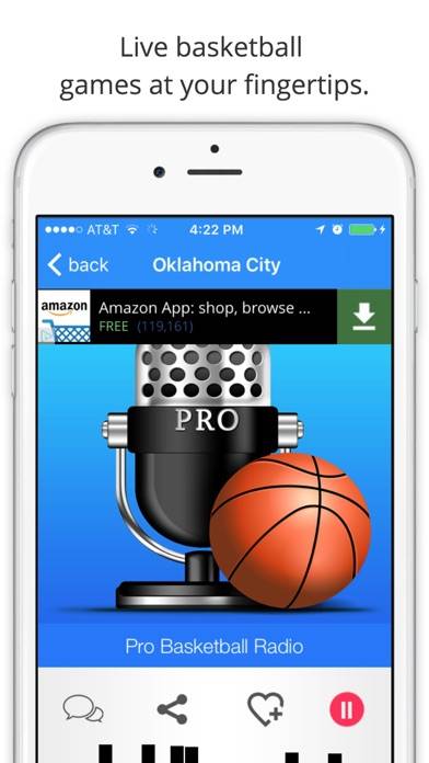 GameDay Pro Basketball Radio App screenshot #3