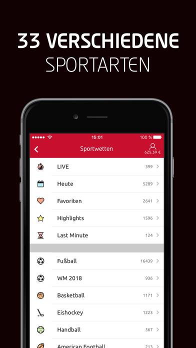 Tipico – Sportwetten App App-Screenshot #5