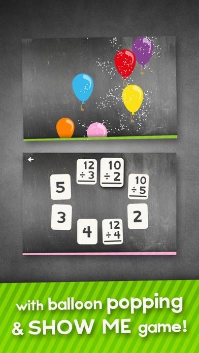 Multiplication and Division Math Flashcard Match Games for Kids in 2nd and 3rd Grade Captura de pantalla de la aplicación #4