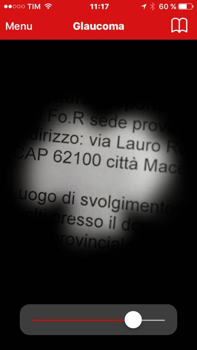 ISee, l’app che simula una disabilità visiva Schermata dell'app