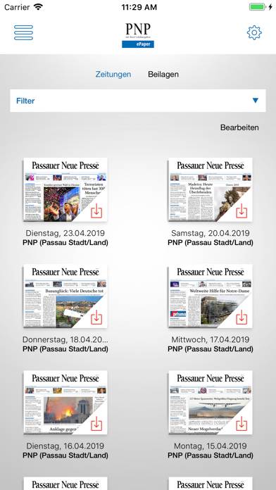 PNP ePaper App-Screenshot #2