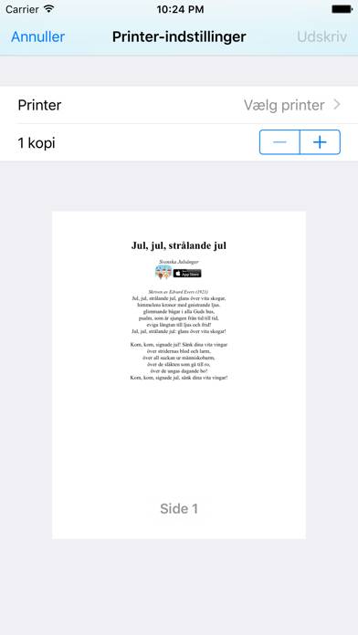 Svenska Julsånger App screenshot #4