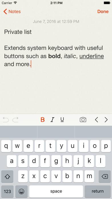 Lock Notes Pro Captura de pantalla de la aplicación #4