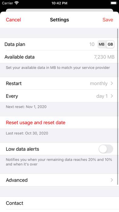 Databit: Data usage manager Capture d'écran de l'application #4