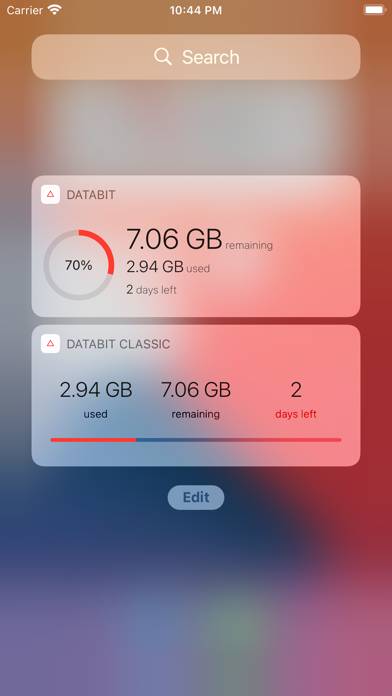 Databit: Data usage manager App skärmdump #5