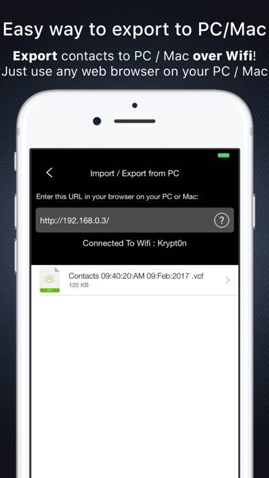 Super Backup : Export / Import Capture d'écran de l'application #3