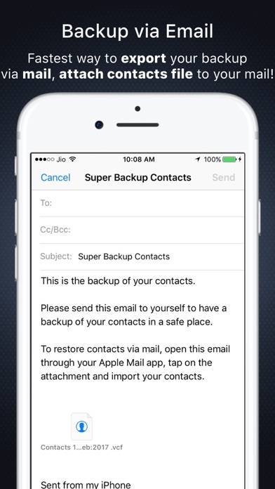Super Backup : Export / Import Schermata dell'app #5