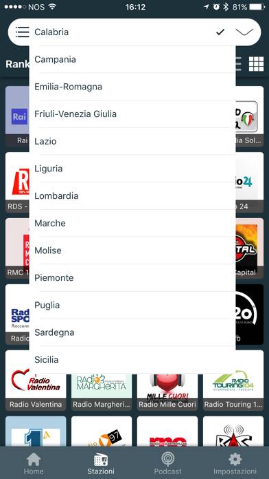 Radio FM Italia Online Schermata dell'app #5