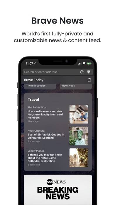 Brave Private Browser: AI, VPN Uygulama ekran görüntüsü #4