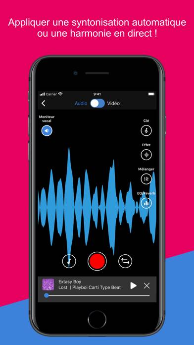 Voloco: Vocal Recording Studio Captura de pantalla de la aplicación #1