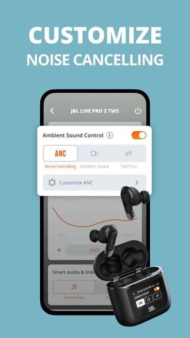 JBL Headphones Capture d'écran de l'application #3