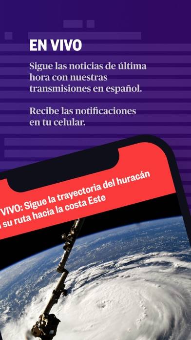 Noticias Telemundo Captura de pantalla de la aplicación #5