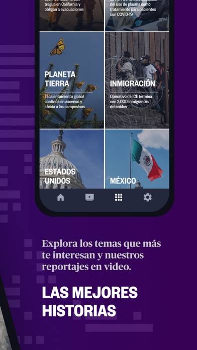 Noticias Telemundo Captura de pantalla de la aplicación #6