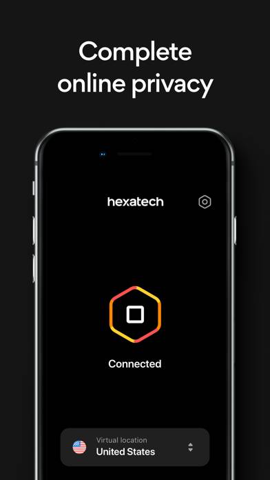 Hexatech: Unlimited VPN Proxy App screenshot #4